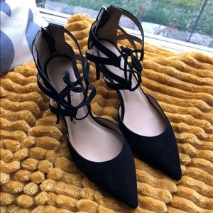Talbots suede heels
